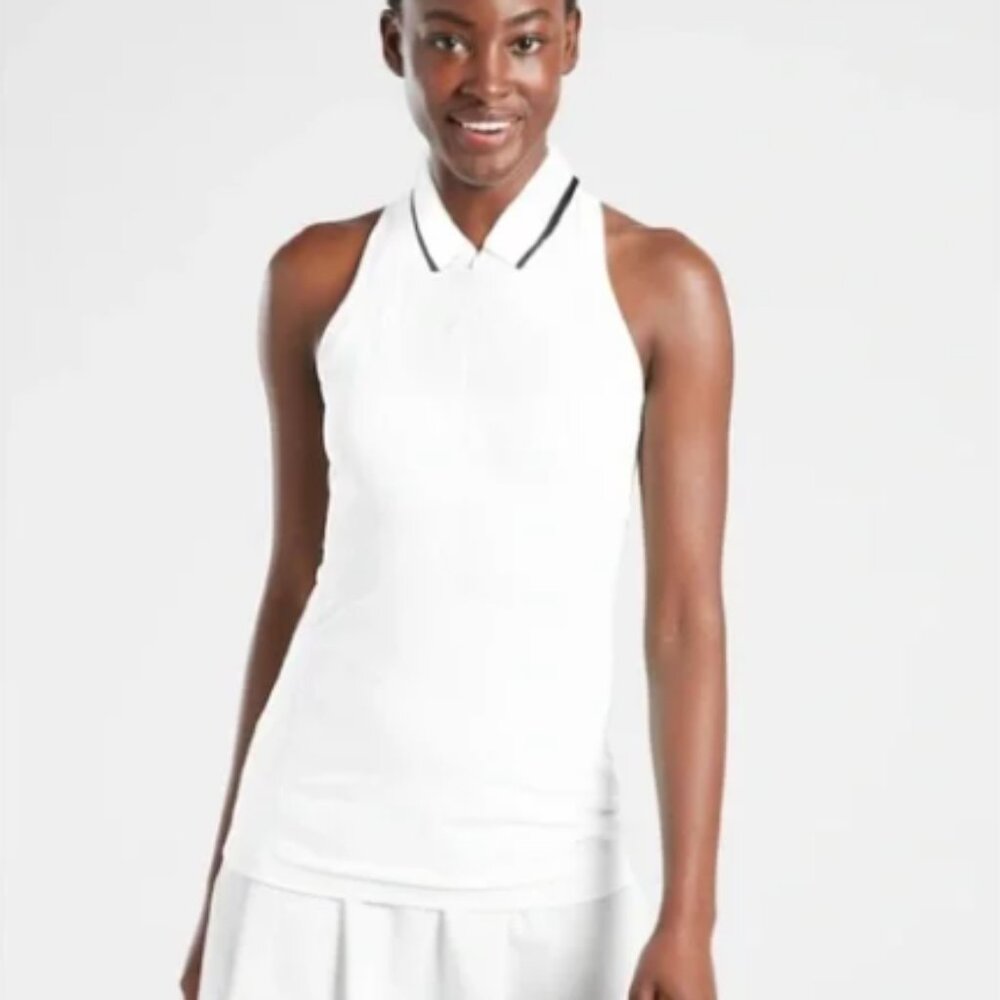 019 - NWT Athleta Momentum Polo Tank Size S